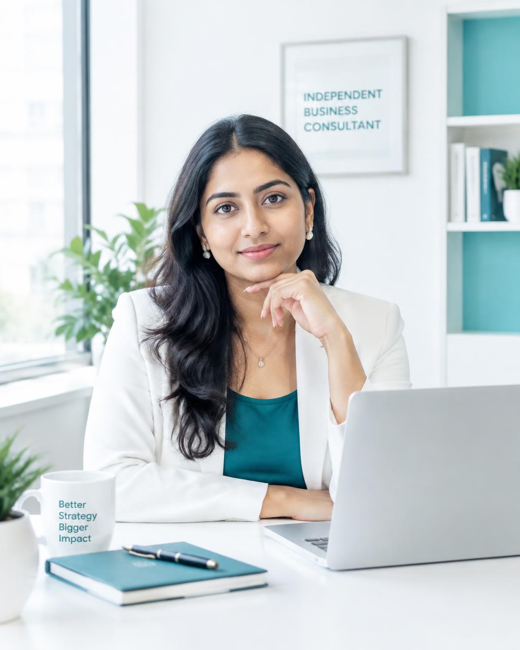 Concept demo website for a independent consultant